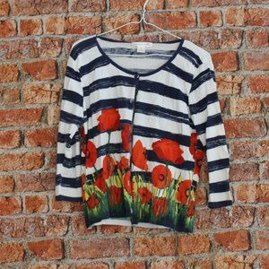 August Silk Womens Poppy Sweater
